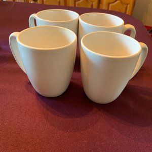 Corelle white coffee mugs 4 PC